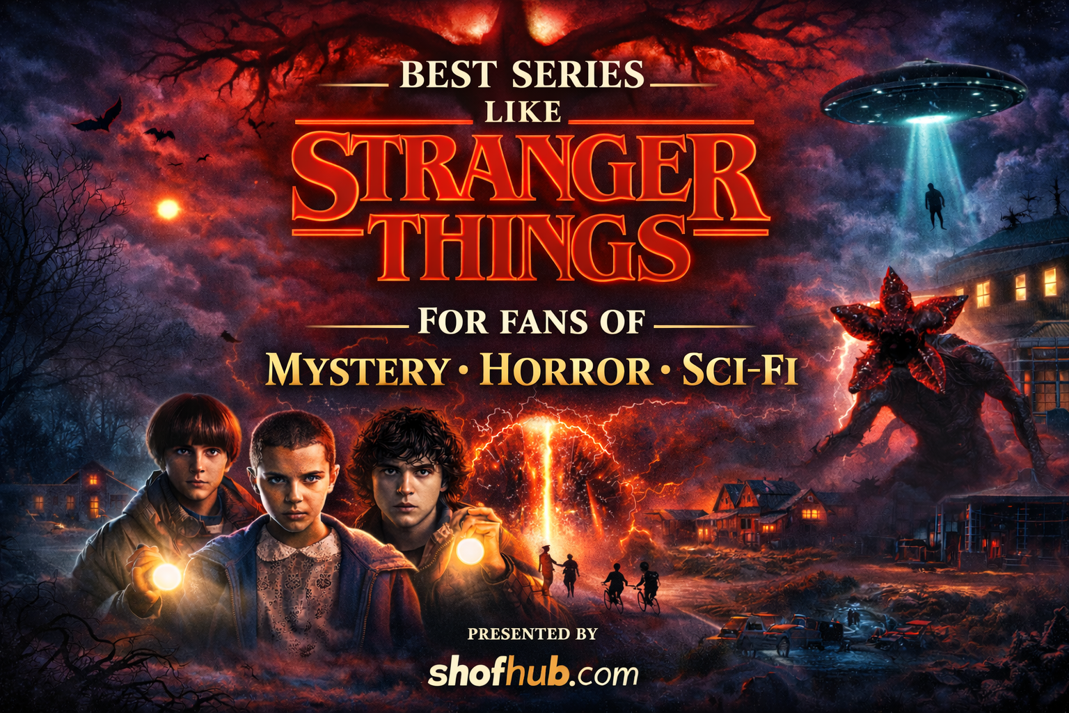 أفضل 15 مسلسل مثل Stranger Things لعشاق الغموض والخيال العلمي